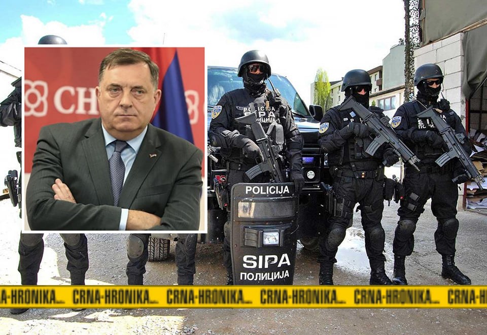 Dodik izbacuje SIPA-u iz RS: Dobit će rok da napuste teritorij Republike Srpske | Crna hronika BiH