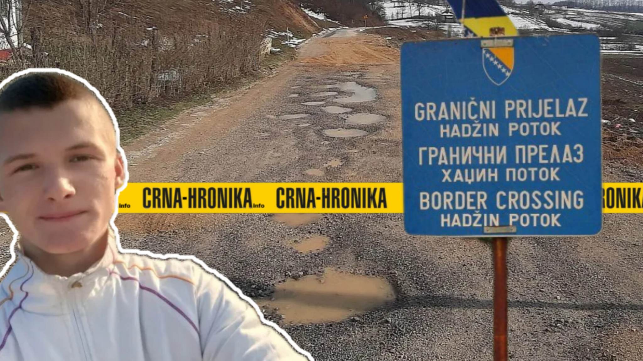 15-godišnji Enes sa bratom uređuje put prema granici. “Popravlja rupe na državnoj cesti” | Crna hronika BiH