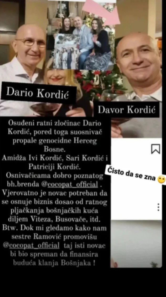 Porodica Darija Kordića drži brend Cocopat: “Prave ženske torbice i prodaju po Sarajevu” | Crna hronika BiH