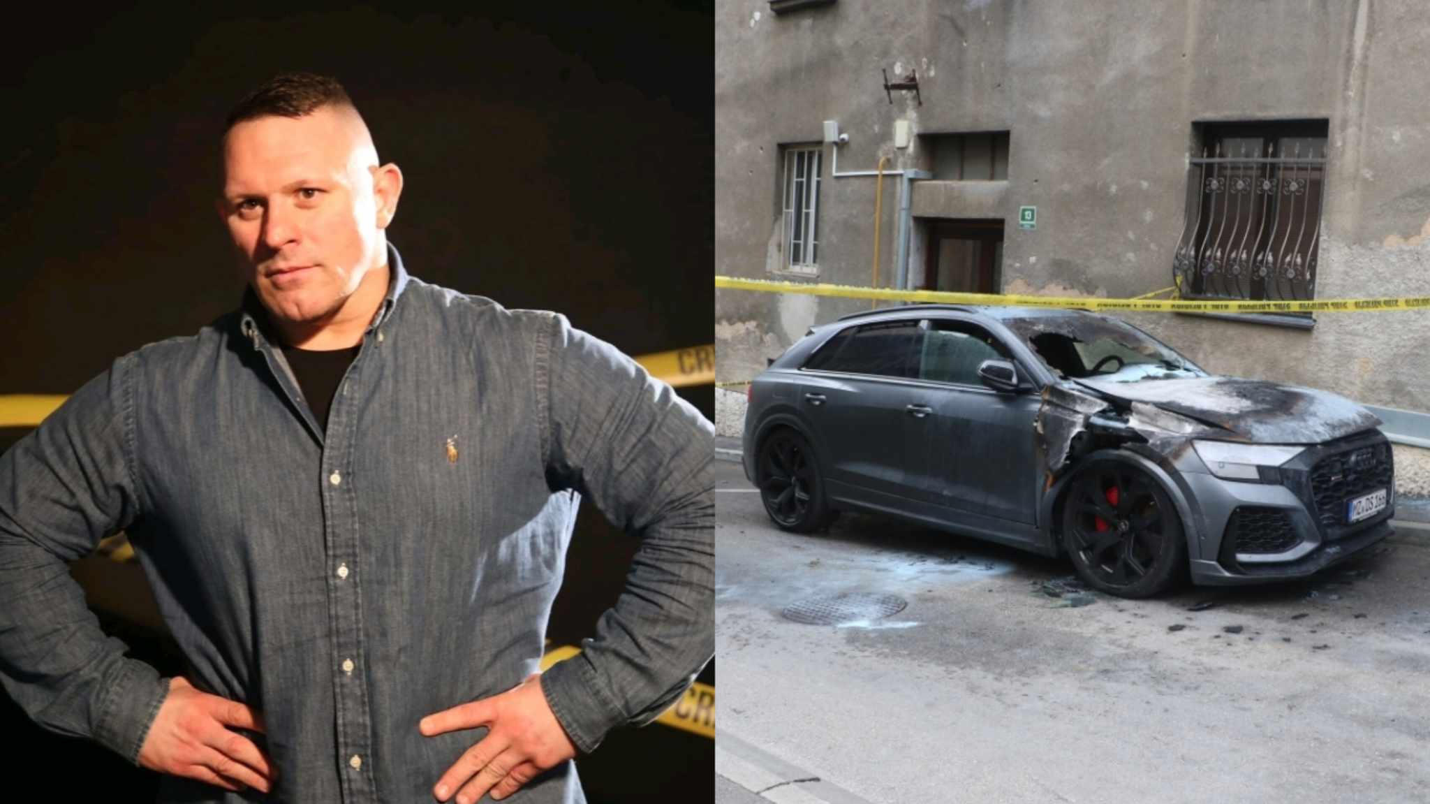 Zvanično: Denisu Stojniću neko namjerno zapalio skupocjeni automobil marke  Audi RSQ8 | Crna hronika BiH